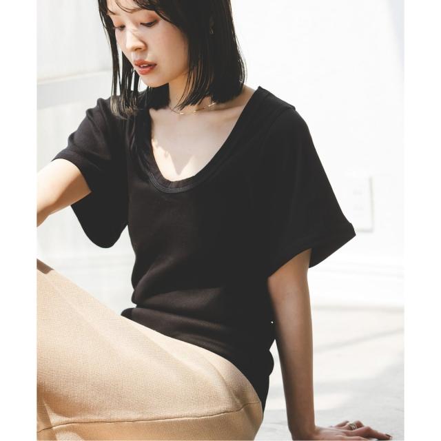 ノーブル（Noble）/BY MALENE BIRGER/バイマレーネビルガー リブUネックTEE
