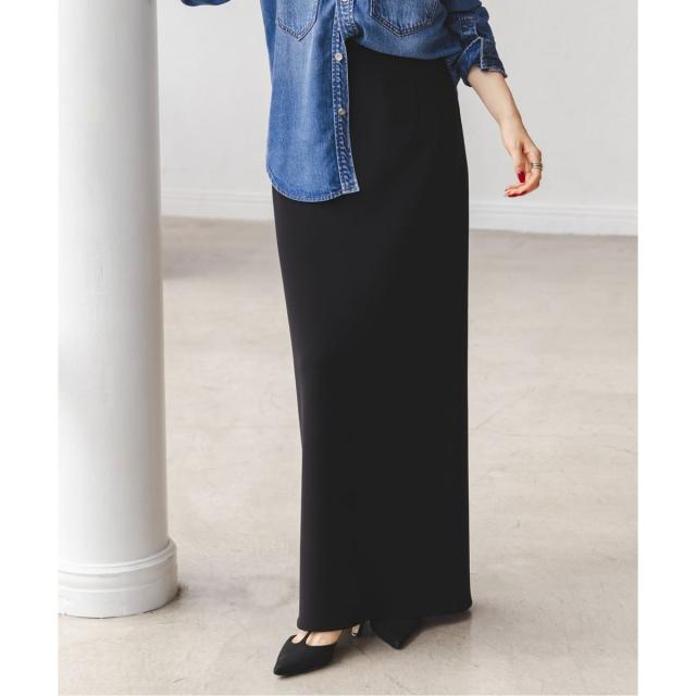 ノーブル（Noble）/《追加》【洗える】コンフォートジャージーライクタイトスカート 4