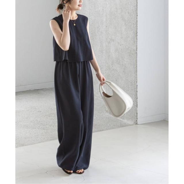 ノーブル（Noble）/《追加》ダブルクレープスリーブレスオールインワン3