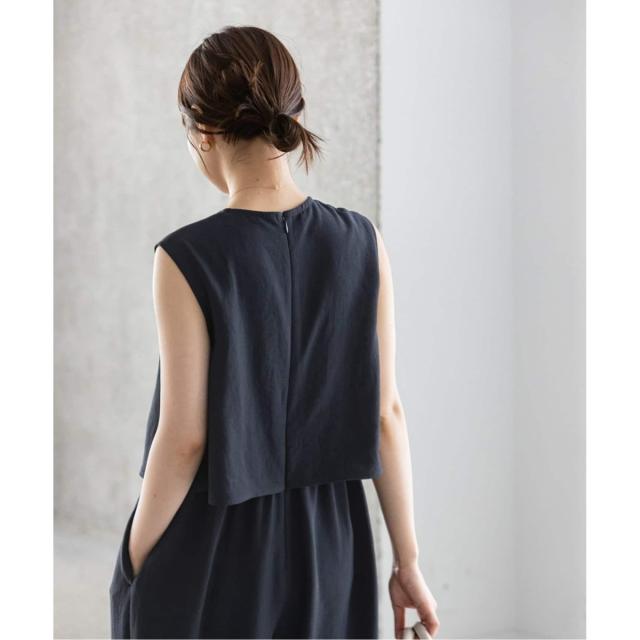 ノーブル（Noble）/《追加》ダブルクレープスリーブレスオールインワン3