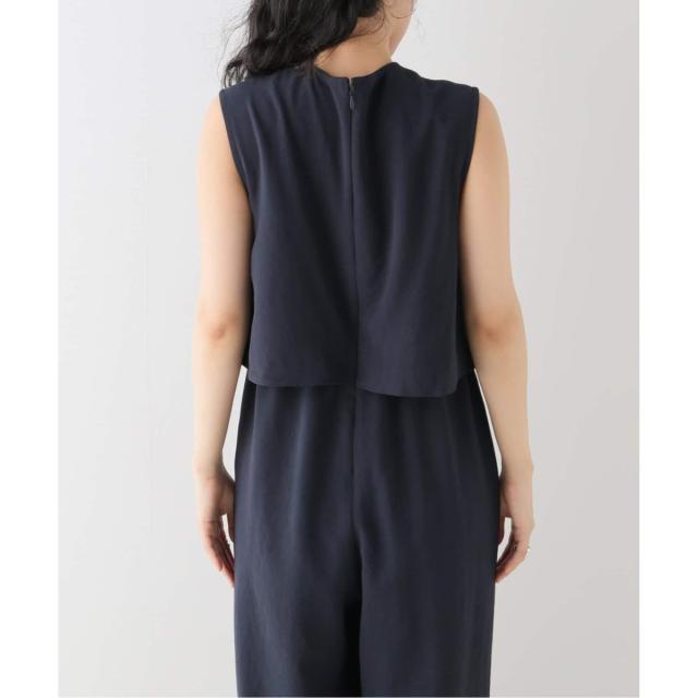 ノーブル（Noble）/《追加》ダブルクレープスリーブレスオールインワン3