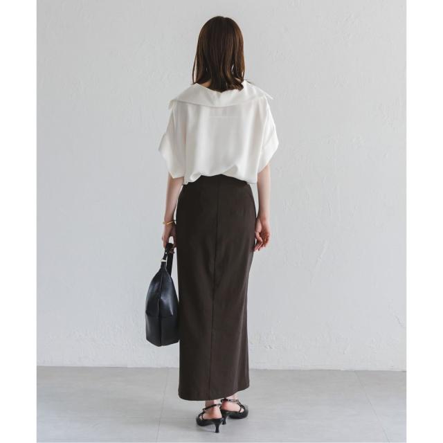 NOBLE コンフォートストレッチジップタイトスカート NOBLE コンフォートストレッチジップタイトスカート - メルカリ