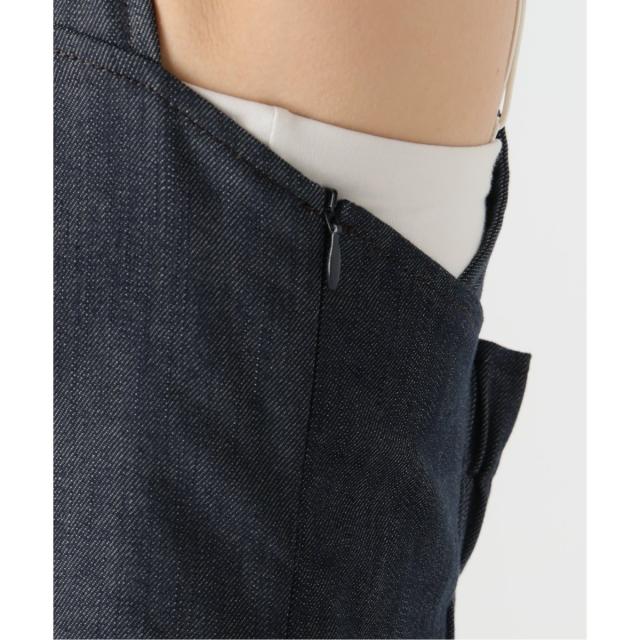 新品タグ付き　NOBLE　デニムライクツイルバッククロスワンピース デニムライクツイルバッククロスワンピース | ノーブル(Noble