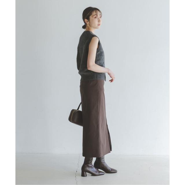 ノーブル（Noble）/FOX/Caファーニットフロントボタンベストの通販はau