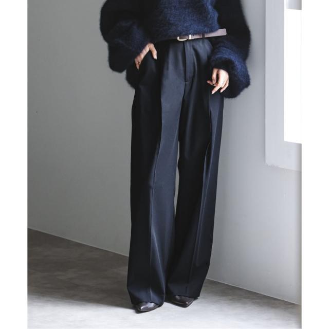 ノーブル（Noble）/《追加》【洗える】エステルツイルストレッチスラックスパンツ 8