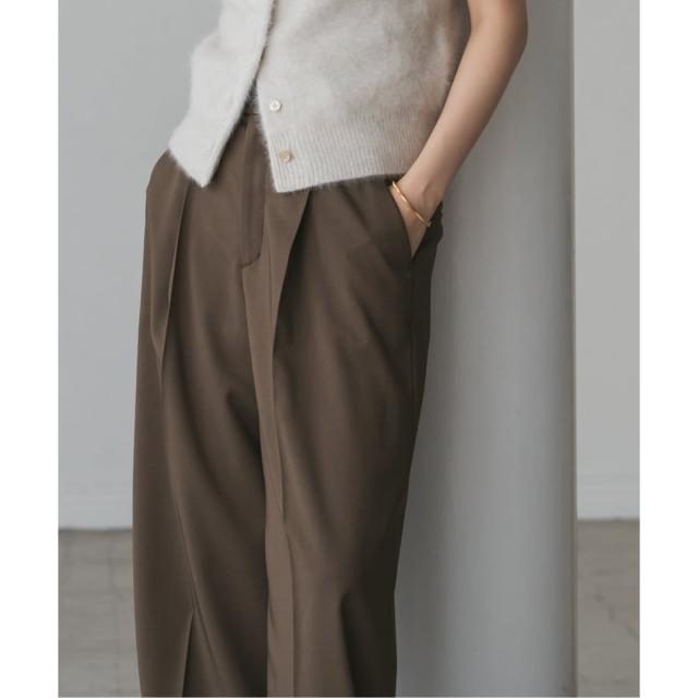 ノーブル（Noble）/《追加》【洗える】エステルツイルストレッチスラックスパンツ 8
