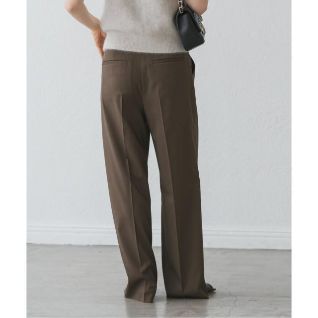 ノーブル（Noble）/《追加》【洗える】エステルツイルストレッチスラックスパンツ 8