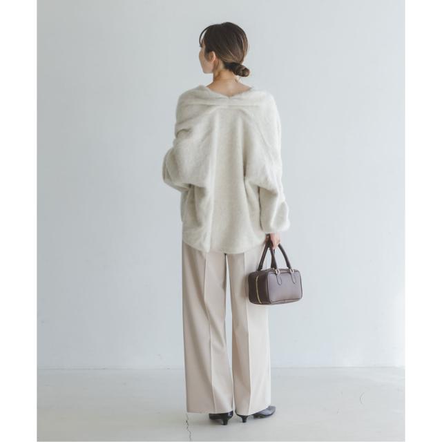 ノーブル（Noble）/《追加》【洗える】エステルツイルストレッチスラックスパンツ 8