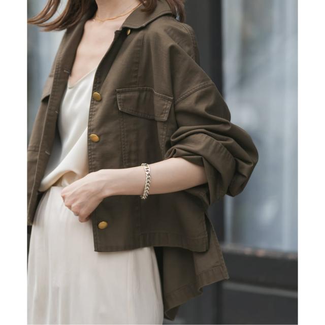 ノーブル（Noble）/ミリタリークロスオーバーシャツブルゾン