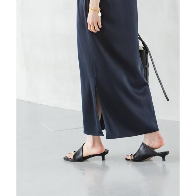 ノーブル（Noble）/【洗える】ルナサテンコンフォートキャミワンピース