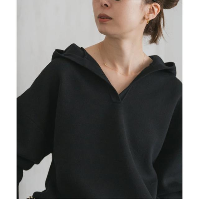 ノーブル（Noble）/《追加》接結タック編みフードプルオーバー