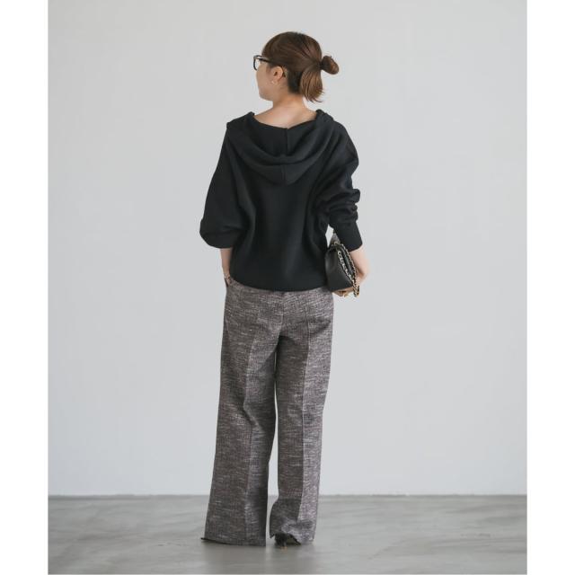 ノーブル（Noble）/《追加》接結タック編みフードプルオーバー