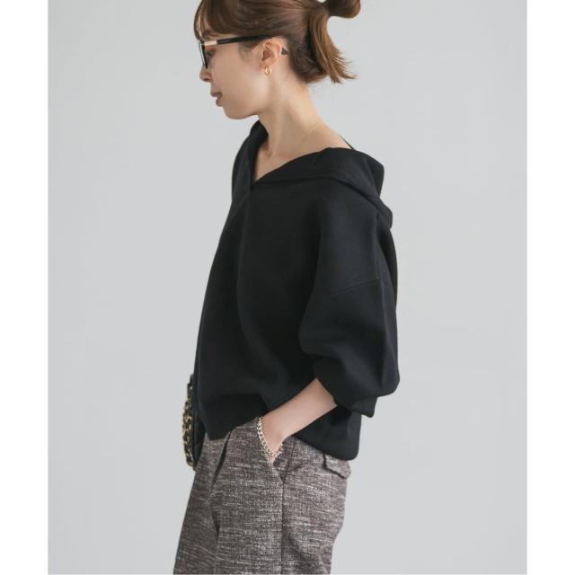 ノーブル（Noble）/《追加》接結タック編みフードプルオーバー