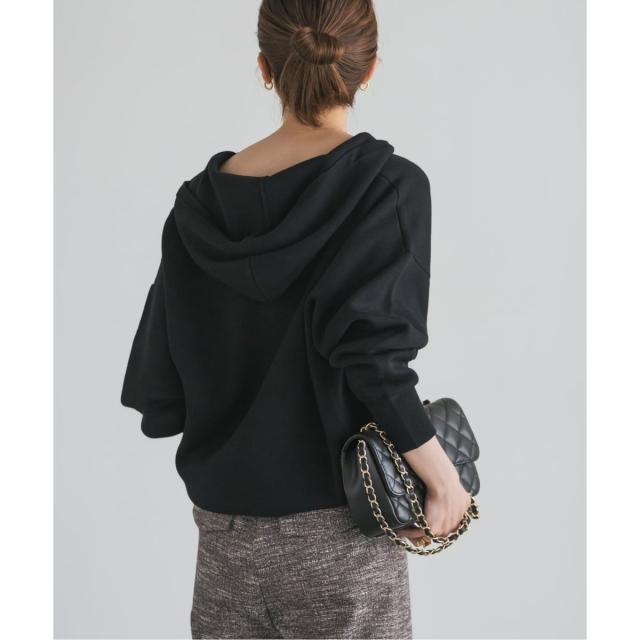 ノーブル（Noble）/《追加》接結タック編みフードプルオーバー