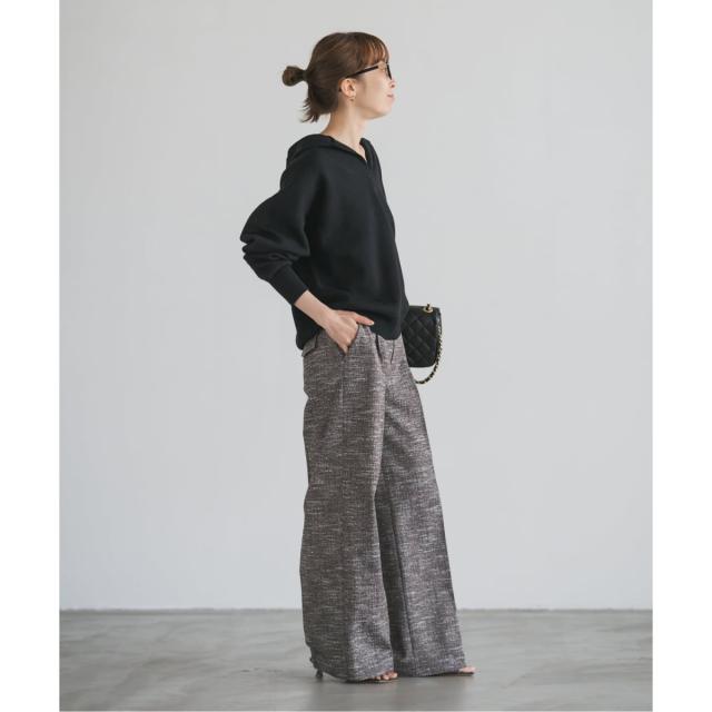 ノーブル（Noble）/《追加》接結タック編みフードプルオーバー