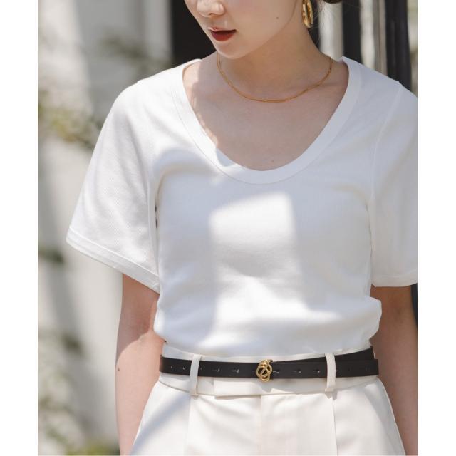 ノーブル（Noble）/《追加》BY MALENE BIRGER/バイマレーネビルガー リブUネックTEE