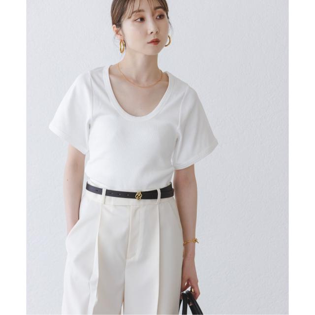 ノーブル（Noble）/《追加》BY MALENE BIRGER/バイマレーネビルガー リブUネックTEE