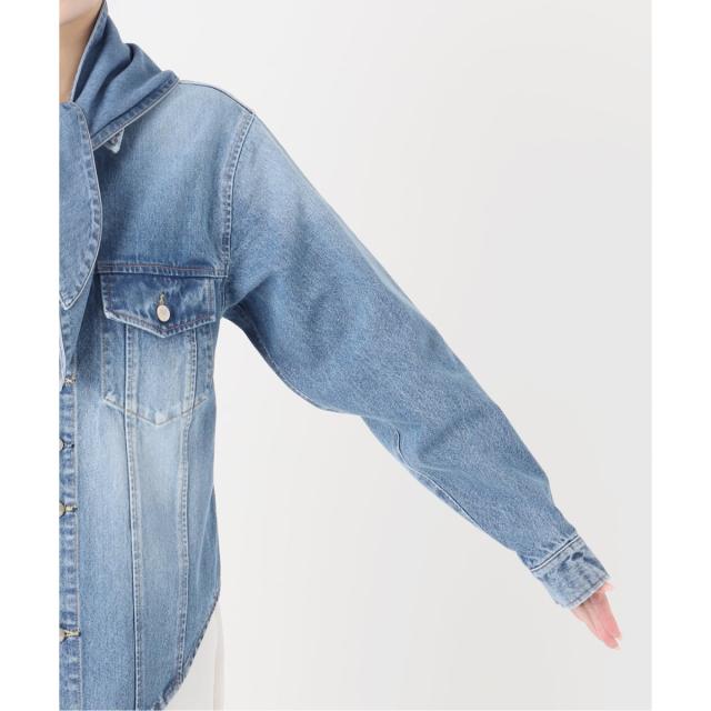 NOBLE ジャケット NOBLE｜SERGE/サージ SCARF DENIM JACKET | Rakuten Fashion(楽天