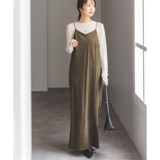ノーブル（Noble）/《追加》ワイドVネックフィブリルキャミワンピース2