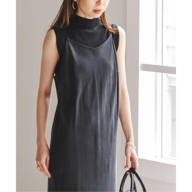 ノーブル　ワイドVネックフィブリルキャミワンピース2 追加》ワイドVネックフィブリルキャミワンピース2（ワンピース
