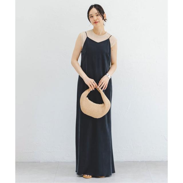 ノーブル（Noble）/《追加》ワイドVネックフィブリルキャミワンピース2