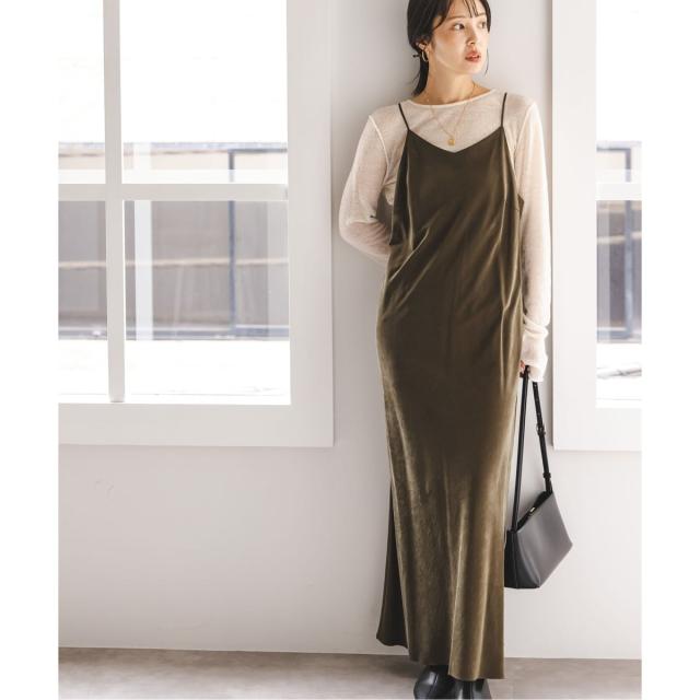 ノーブル（Noble）/《追加》ワイドVネックフィブリルキャミ