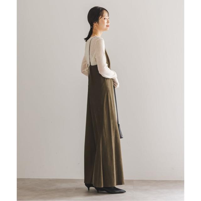 ノーブル（Noble）/《追加》ワイドVネックフィブリルキャミワンピース2