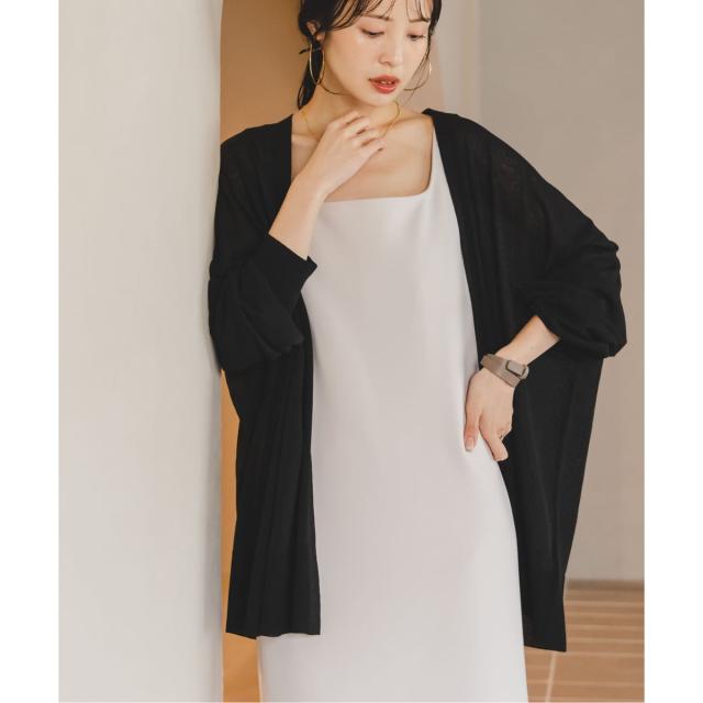 ノーブル（Noble）/《WEB限定追加》【洗える】18Gシアー オーバーサイズカーディガン3