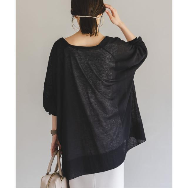 ノーブル（Noble）/《WEB限定追加》【洗える】18Gシアー オーバーサイズカーディガン3