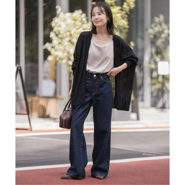 ノーブル（Noble）/《WEB限定追加》【洗える】18Gシアー オーバーサイズカーディガン3