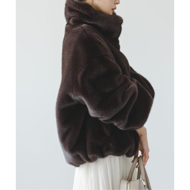 ノーブル（Noble）/エコファースタンドカラーミドルブルゾンの通販はau