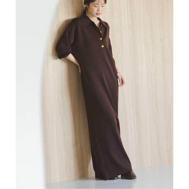 ノーブル（Noble）/《追加》ポロシャツニットワンピース