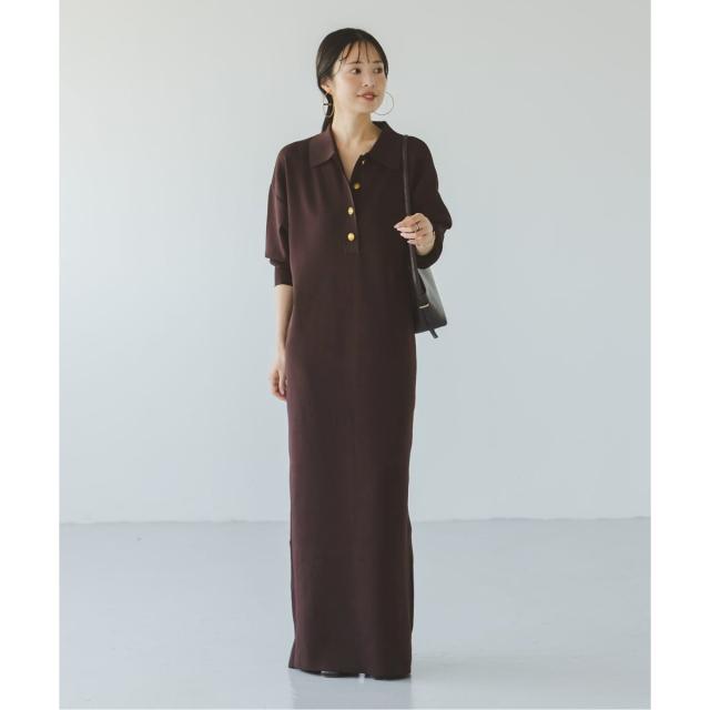 ノーブル（Noble）/《追加》ポロシャツニットワンピースの通販はau PAY