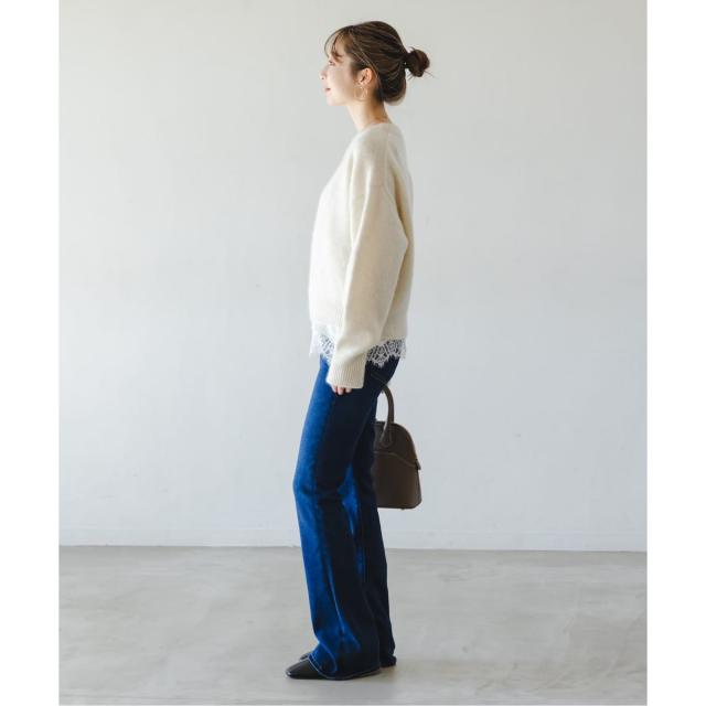 ノーブル（Noble）/YAKクルーネックプルオーバー