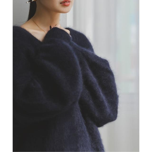 ノーブル（Noble）/ファーニット2WAYパフスリーブニット