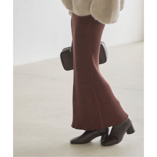 ノーブル（Noble）/《追加/WEB限定カラー》リブニットタイトスカート