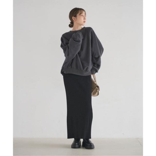 ノーブル（Noble）/《追加/WEB限定カラー》リブニットタイトスカート