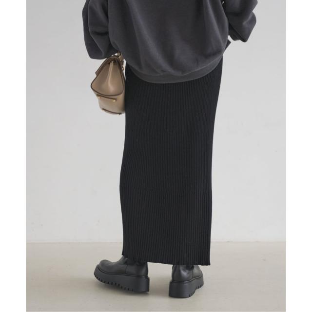 ノーブル（Noble）/《追加/WEB限定カラー》リブニットタイトスカート