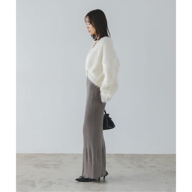 ノーブル（Noble）/《追加/WEB限定カラー》リブニットタイトスカート