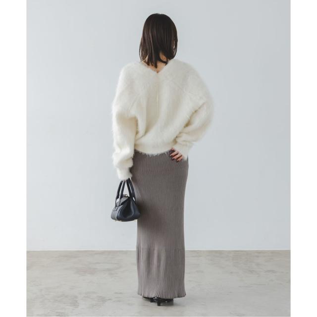 ノーブル（Noble）/《追加/WEB限定カラー》リブニットタイトスカート