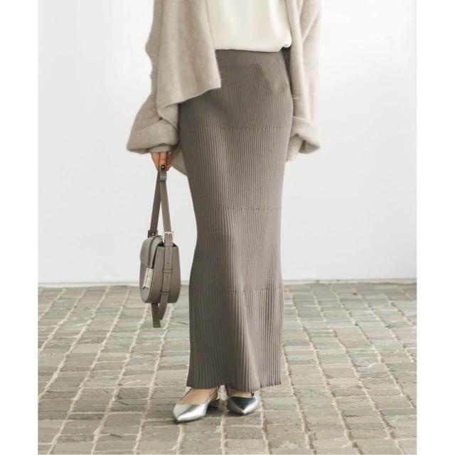 ノーブル（Noble）/《追加/WEB限定カラー》リブニットタイトスカート