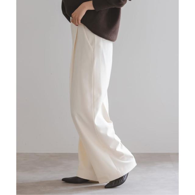 ノーブル（Noble）/《追加・WEB限定カラー》TRツイル裏起毛スラックスパンツ