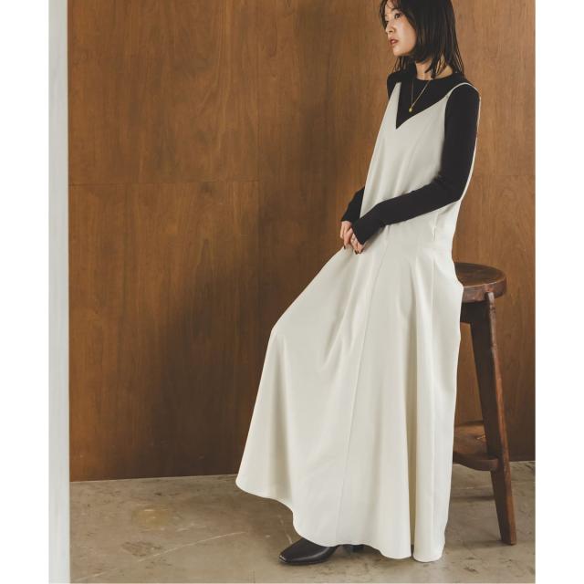 ノーブル（Noble）/ロー切り替えフレアワンピース