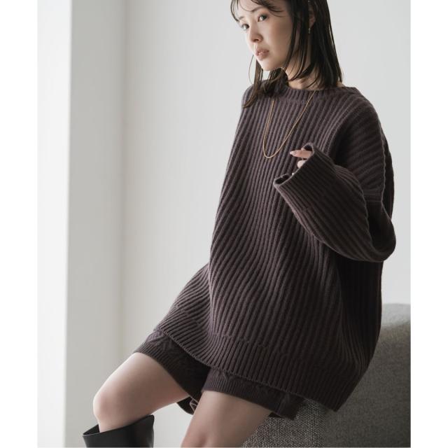 今季新品タグ付き Noble 片畦ノースリーブニット ノーブル（Noble）/片畦ビッグニットの通販はau PAY マーケット