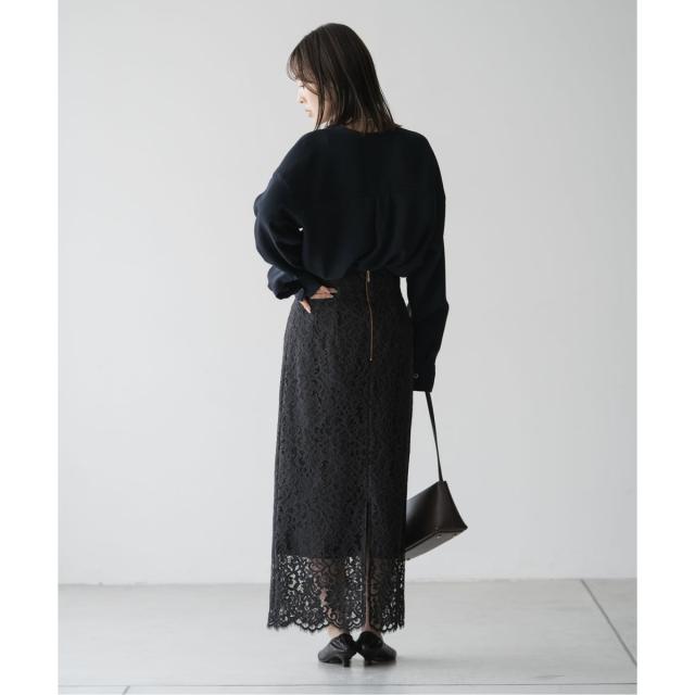 ノーブル（Noble）/《追加 / WEB+一部店舗限定》リバーレースIラインスカート