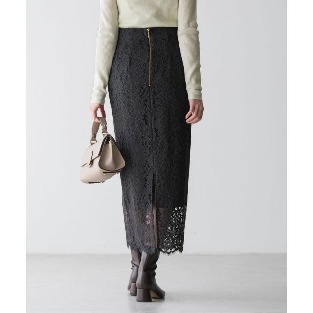 ノーブル（Noble）/《追加 / WEB+一部店舗限定》リバーレースIラインスカート