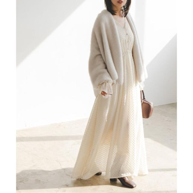 ノーブル（Noble）/ラメカットジャガード2wayワンピース