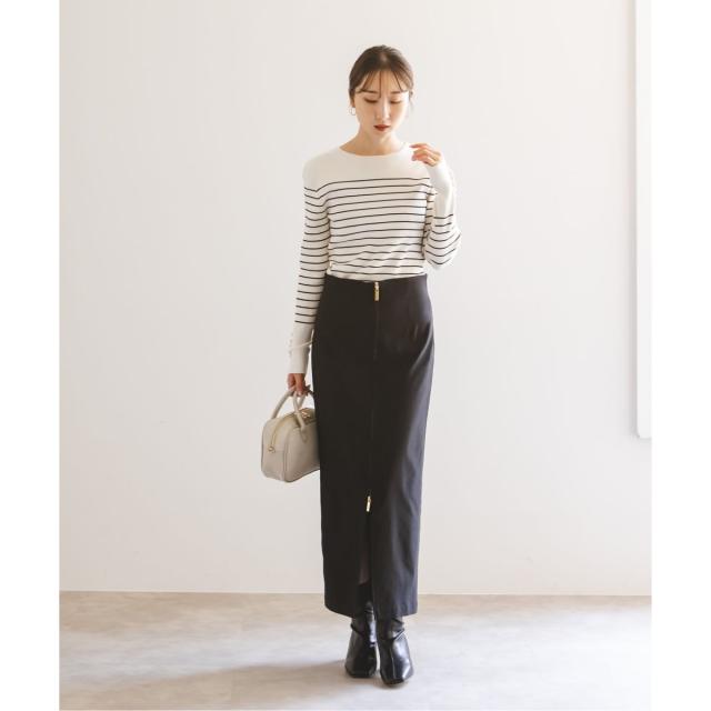 ノーブル（Noble）/《追加》RyNyコンフォートストレッチジップタイトスカート