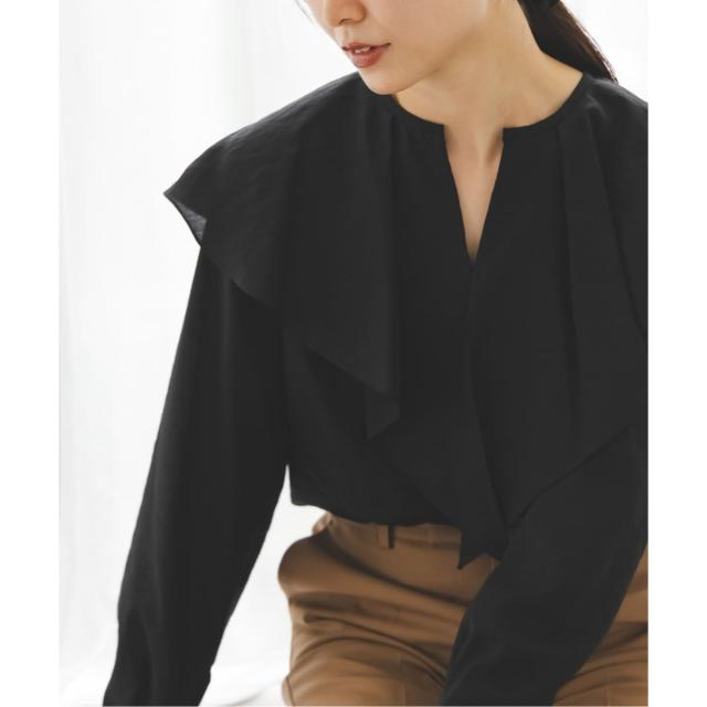 ノーブル（Noble）/《追加》ブライトシアーフリルブラウス