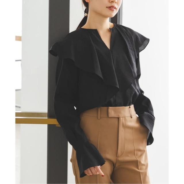 ノーブル（Noble）/《追加》ブライトシアーフリルブラウス